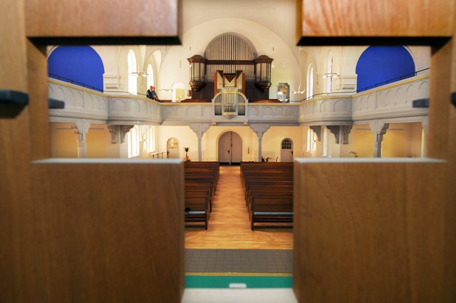 2010 nach der Renovierung der Kirche