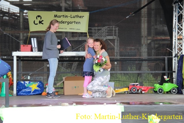 Verabschiedung der Schulanfängerkinder des Martin-Luther-Kindergartens