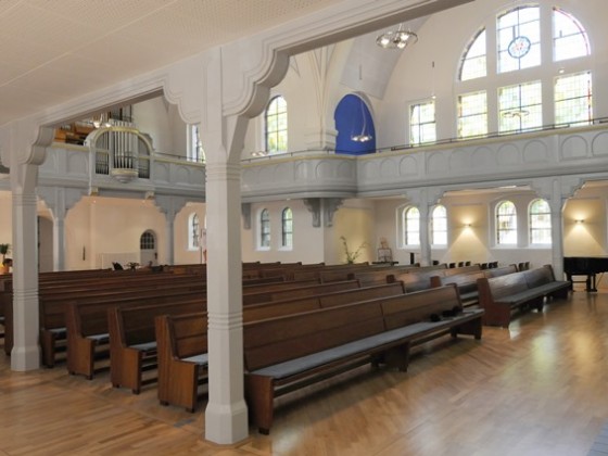 2010 nach der Renovierung der Kirche