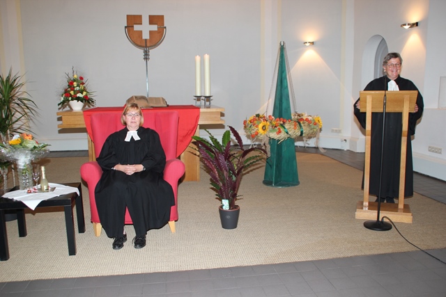 Ordinationsjubiläum von Pfarrerin Martina Lembke-Schönfeld am 11. Oktober 2020